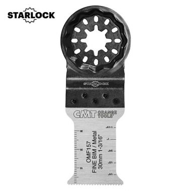 Погружное пильное полотно 30 мм для металла STARLOCK CMT OMF157-X1 ― CMT