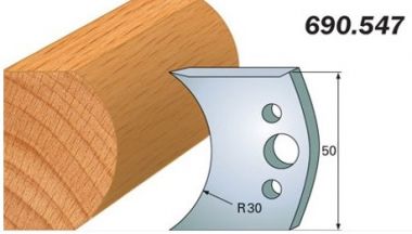 Комплект из 2-х ножей 50x4 SP CMT 690.547 ― CMT