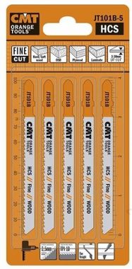 Пилки лобзиковые универсальные, комплект из 5 штук CMT JT101B-5 ― CMT