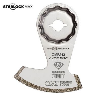 Сегментное пильное полотно с алмазным напылением 60 мм STARLOCK CMT OMF243-X1 ― CMT
