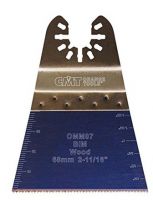 Погружное пильное полотно BIM 68 мм, соединение: OQIS, для древесины (без индивидуальной упаковки) CMT OMM07-X50-1