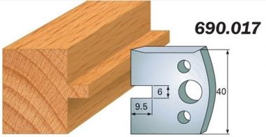 Комплект из 2-х ножей 40x4 SP CMT 690.017 ― CMT