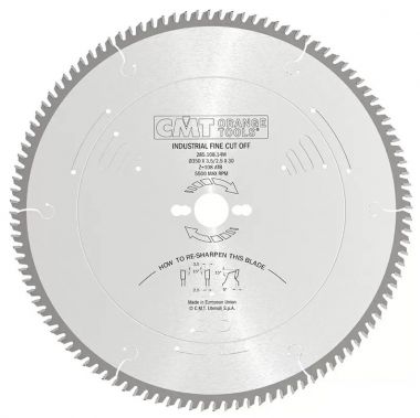 Пильный диск для поперечного пиления 350x30x3,5/2,5 5° 15°ATB Z=108 CMT 285.108.14M ― CMT