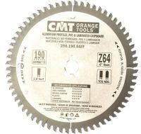 Пильный диск по цветным металлами и ламинированным панелям 190x20 (Festool® FF)x2,8/2,2 -6° TCG Z=64 CMT 296.190.64FF