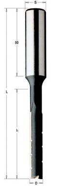 Фреза SP для долбежного станка 12x80x135 Z=2 S=13 RH CMT 172.120.31 ― CMT