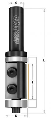 Фреза обгонная (нижн. подш.), смен.ножи HM Z2 S=8 D=16X30X75 RH CMT 657.161.11 ― CMT