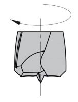 Фреза HW для дюбельного фрезера MAFELL 8x30x58 Z=2 S=8 RH CMT 312.080.11
