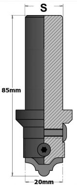 Нож твердосплавный для 616.000 R=5 мм HW CMT 616.014 ― CMT