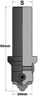 Нож твердосплавный для 616.000 R=3.5 мм HW CMT 616.016 ― CMT