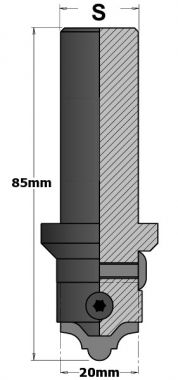 Нож твердосплавный для 616.000 R=6 мм HW CMT 616.021 ― CMT