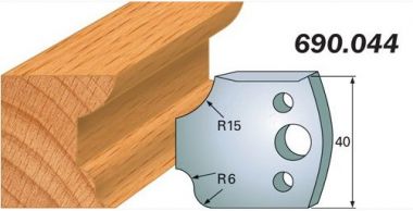 Комплект из 2-х ножей 40x4 SP CMT 690.044 ― CMT