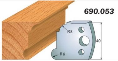 Комплект из 2-х ножей 40x4 SP CMT 690.053 ― CMT
