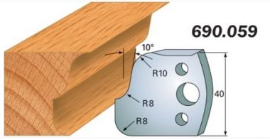 Комплект из 2-х ножей 40x4 SP CMT 690.059 ― CMT