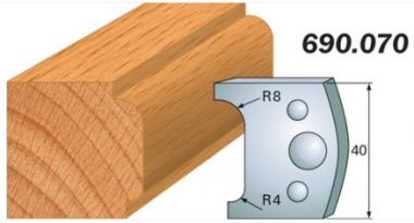 Комплект из 2-х ножей 40x4 SP CMT 690.070 ― CMT