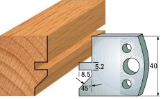 Комплект из 2-х ножей 40x4 SP CMT 690.084 ― CMT