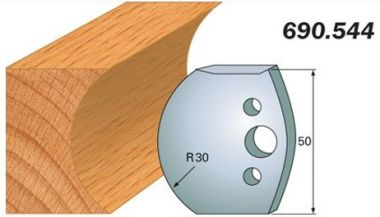 Комплект из 2-х ножей 50x4 SP CMT 690.544 ― CMT