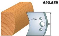 Комплект из 2-х ножей 50x4 SP CMT 690.559