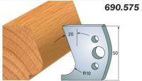 Комплект из 2-х ножей 50x4 SP CMT 690.575