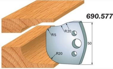 Комплект из 2-х ножей 50x4 SP CMT 690.577 ― CMT