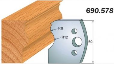 Комплект из 2-х ножей 50x4 SP CMT 690.578 ― CMT