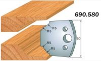 Комплект из 2-х ножей 50x4 SP CMT 690.580