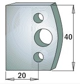 Комплект из 2-х ножей 40x4 SP CMT 690.000 ― CMT