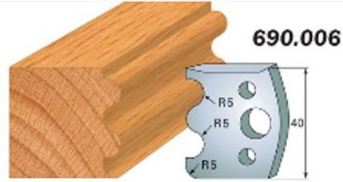 Комплект из 2-х ножей 40x4 SP CMT 690.006 ― CMT