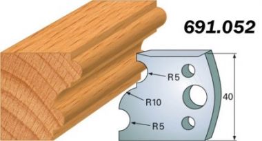 Комплект из 2-х ограничителей 40x4 CMT 691.052 ― CMT