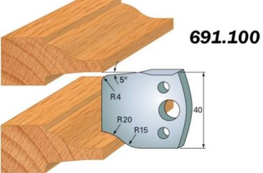 Комплект из 2-х ограничителей 40x4 CMT 691.100 ― CMT