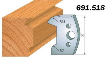 Комплект из 2-х ограничителей 50x4 CMT 691.518 ― CMT