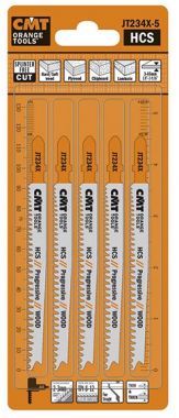 Пилки лобзиковые универсальные, комплект из 5 штук CMT JT234X-5 ― CMT