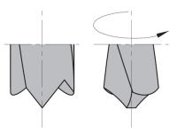 Сверло глухое XTREME 10x35x70 Z=2+2 S=10x25 LH CMT 311.100.22