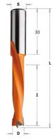 Сверло присадочное глухое 5x44x77 Z=2+2 S=10x28 RH CMT 362.050.11