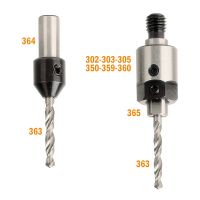 Сверло глухое монолитное 4x27x55 Z=2 S=4 RH CMT 363.040.21