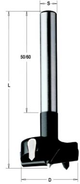 Сверло чашечное HM 15x90 Z=2+2 S=10x60 RH CMT 512.150.11 ― CMT