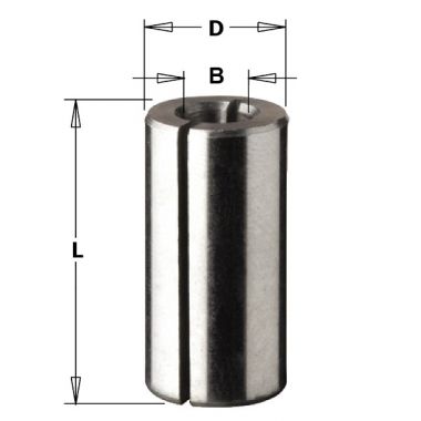 Втулка разрезная D=6-12 L=25 CMT 799.260.00 ― CMT